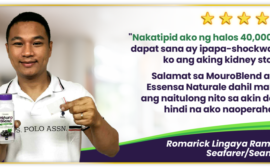 Romarick Ramirez, a seafarer/nurse